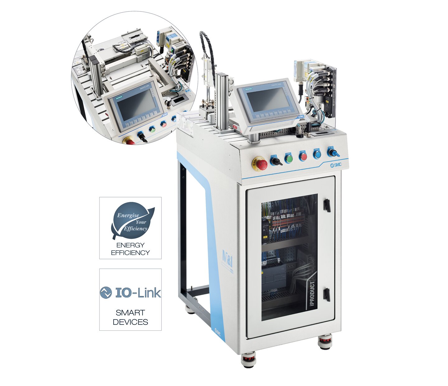 Station M&I-402 zur Zuführung von iProduct des M&I-400 Systems