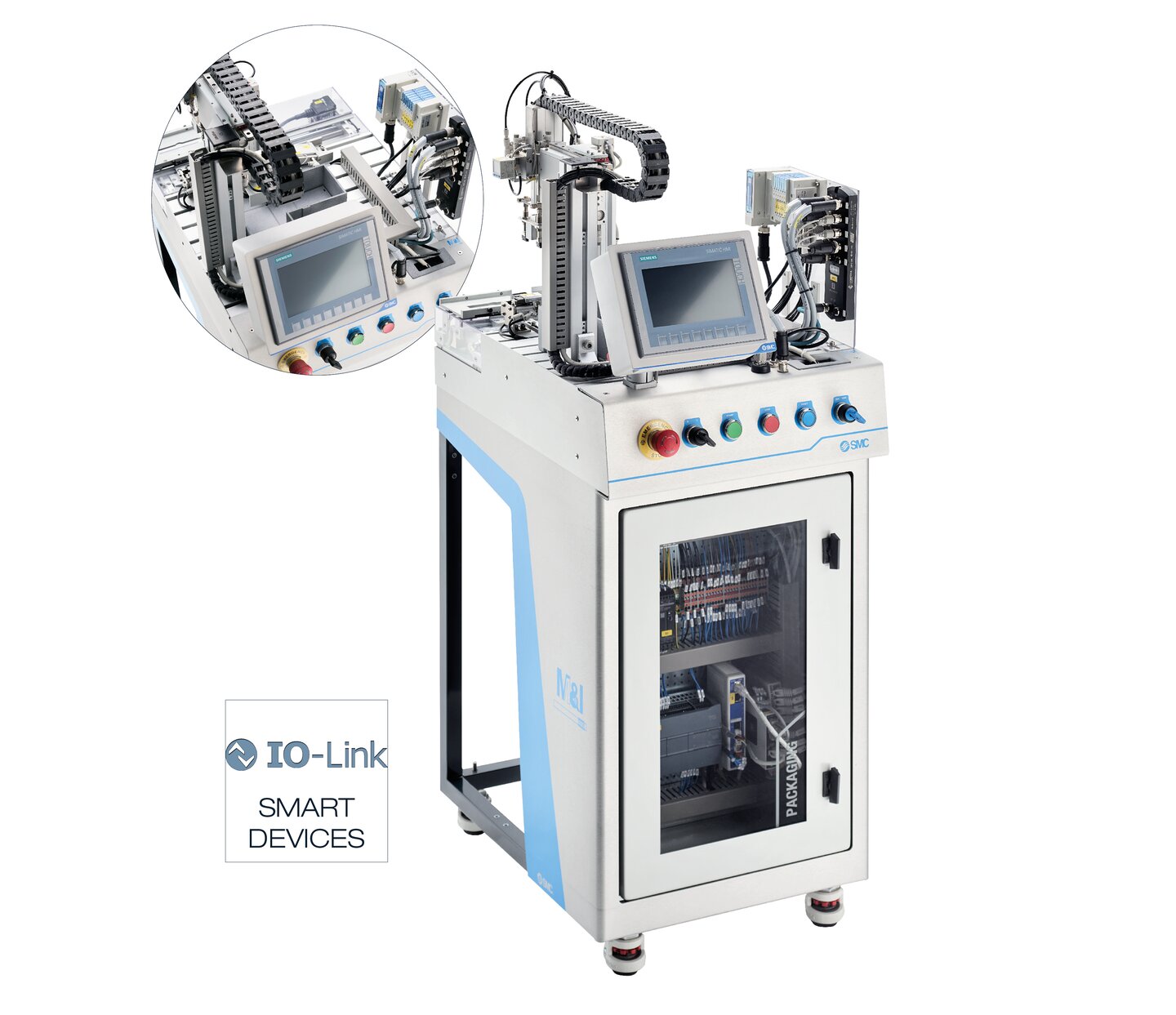 Station M&I-410 zur Verpackung des M&I-400 Systems